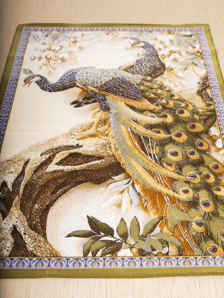 Ковер Hunnu  сувенирный new 6S924 001 павлины
