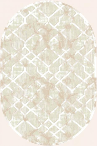 Ковер Palma Овал 4896A Cream-Cream