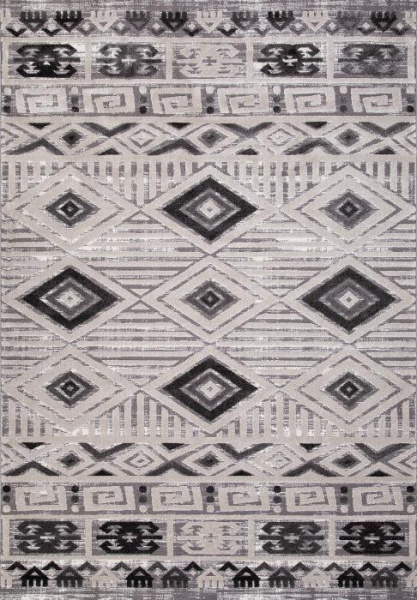 Ковер ECLIPSE QP002 WHITE / D.GRAY