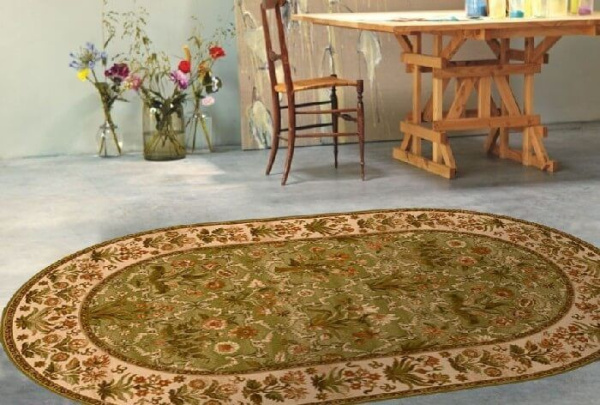 Ковер Isfahan Овал Olandia olive