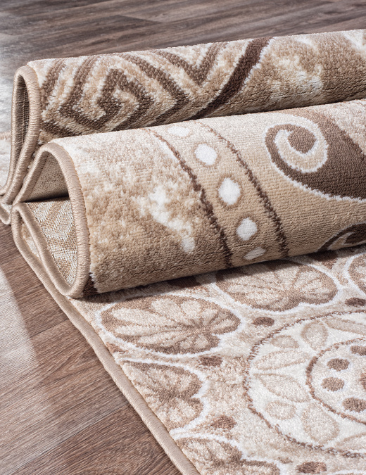 Ковер VALENCIA DELUXE d300 CREAM-BROWN