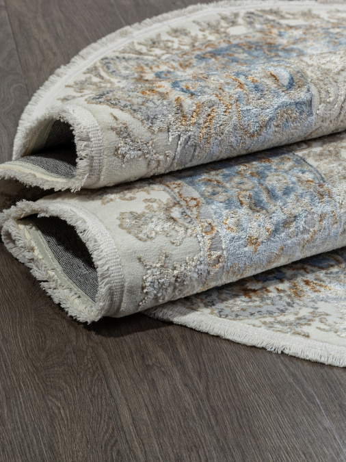 Ковер SAHARA 06066A L.BLUE FDY / CREAM HB