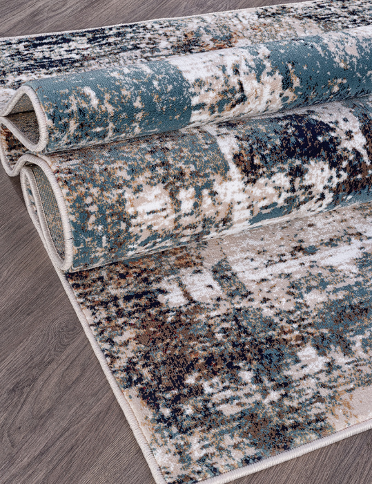 Ковер RICHMOND D865 CREAM-BLUE