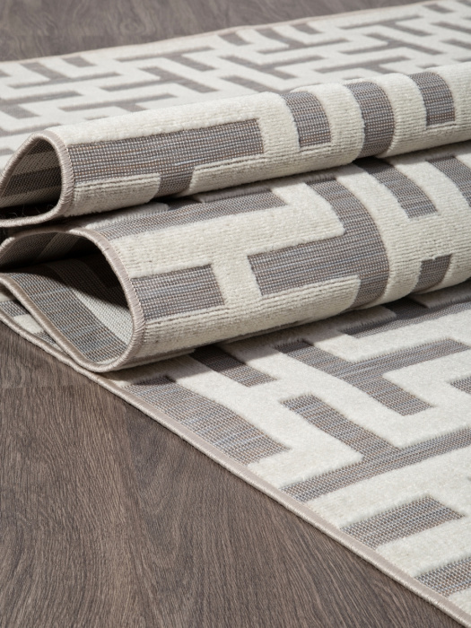 Ковер SIGMA D928 BROWN-CREAM