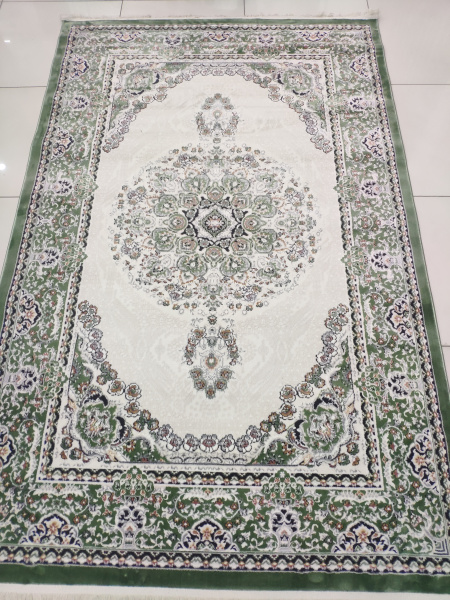 Ковер Amira 4923A D.Blue-L.Grey (зелёный)