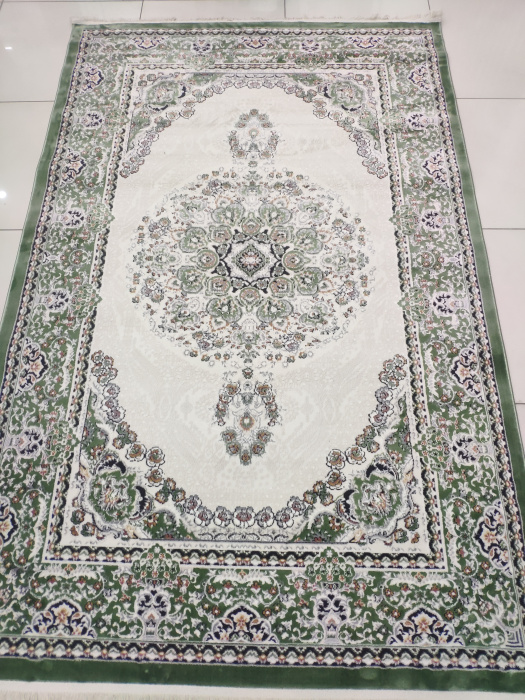 Ковер Amira 4923A D.Blue-L.Grey (зелёный)