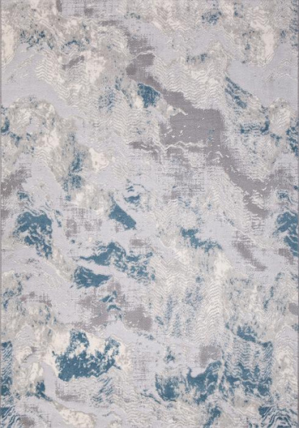 Ковер Valentino M018A D.GREY SHRINK / L.BLUE HEATSET