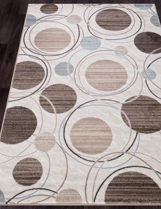 Ковер VALENCIA DELUXE d301 CREAM-BROWN