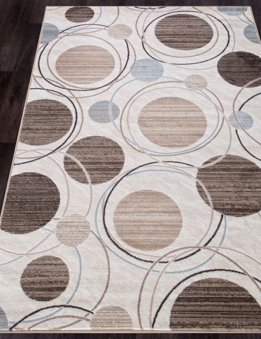 Ковер VALENCIA DELUXE d301 CREAM-BROWN