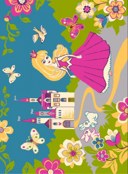 Ковер Funky Nel turquoise