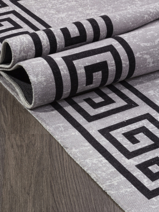 Ковер LOTUS AB194A GREY / BLACK
