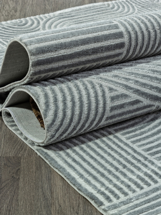 Ковер SIROCCO E508AQ D.GREY / GREY