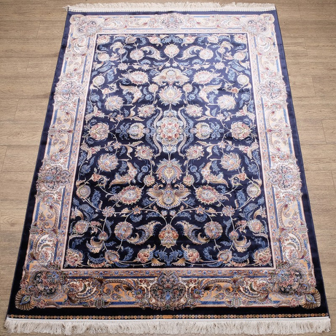 Ковер Qum 2003M NAVY / CREAM