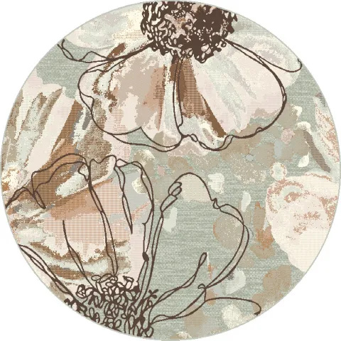 Ковер Genova Круг 38182 6626 90