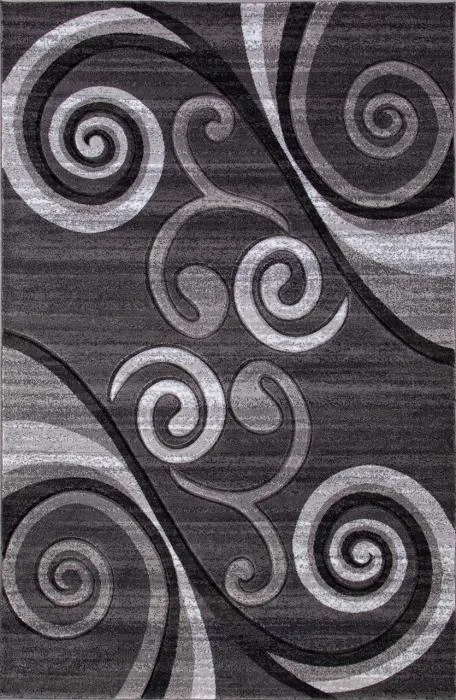 Ковер MEGA CARVING d263 GRAY