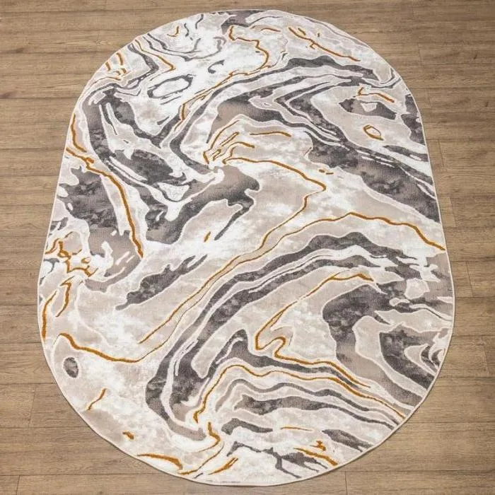 Ковер Alfa 05514A KREM / K GRI