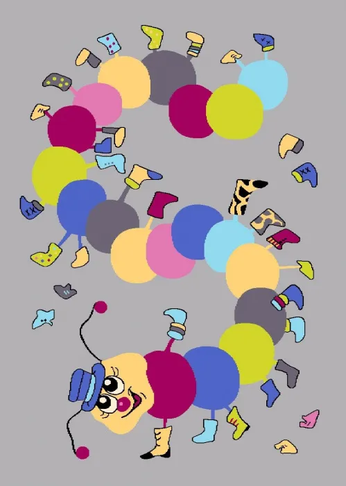 Ковер Funky Top Iwo graphite