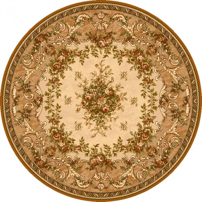 Ковер Isfahan Круг Dafne sahara