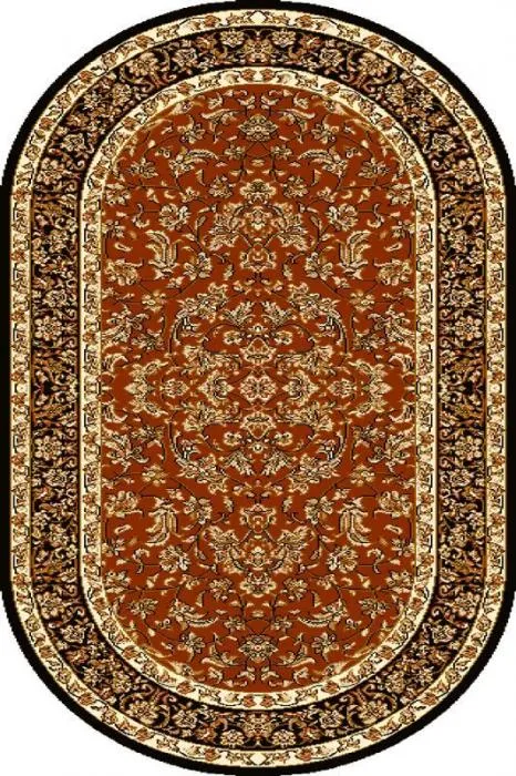 Ковер Standard Овал Hermiona brick red