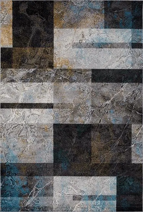 Ковер LONDON D828 GRAY-BLUE