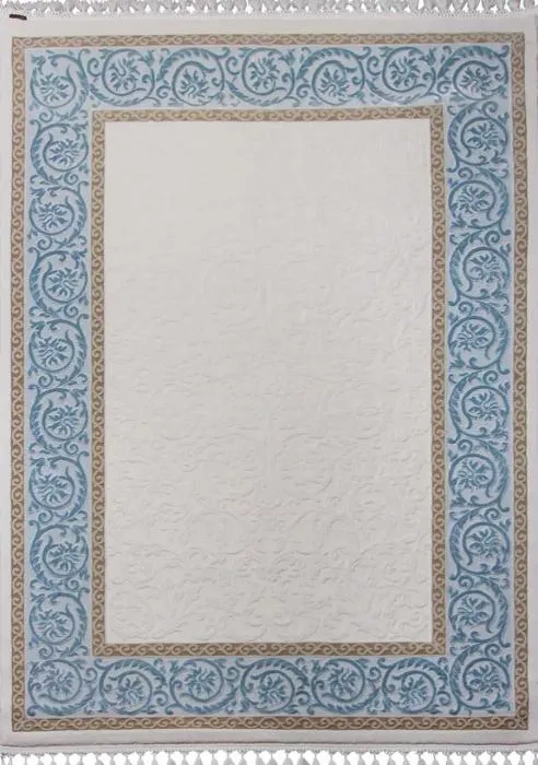 Ковер HUNKAR 08058T BLUE / WHITE