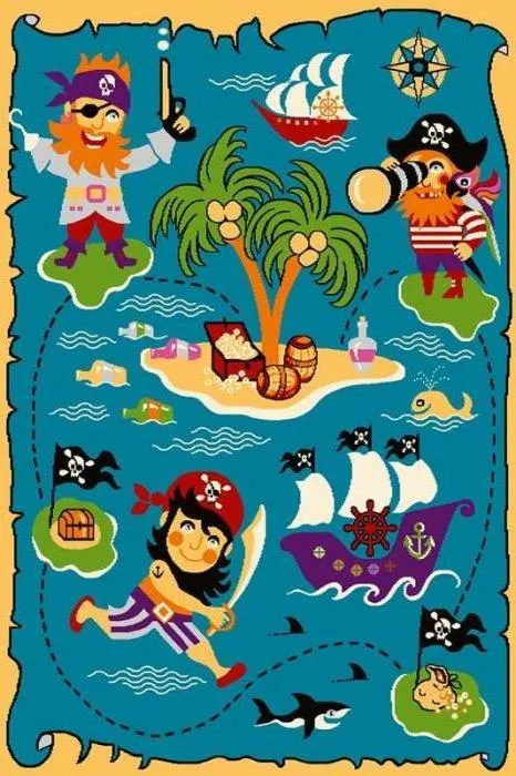 Ковер Funky Pir turquoise