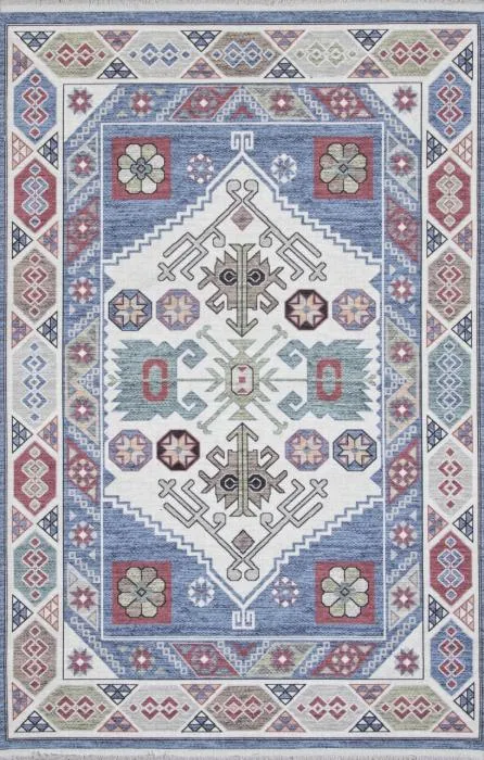 Ковер LOTUS AB150A BLUE / CREAM