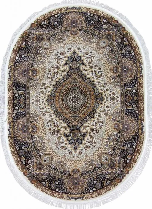 Ковер SHAHREZA d414 CREAM-NAVY