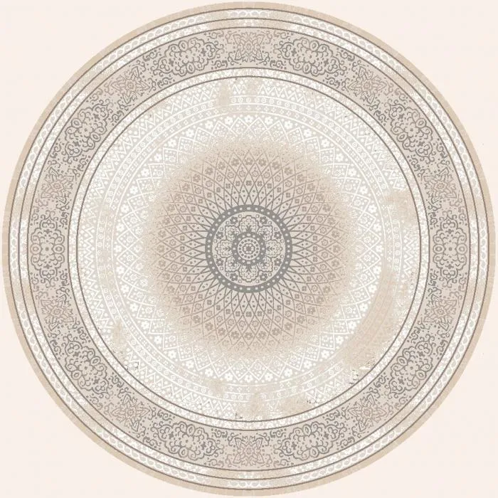 Ковер Palma Круг 4890A D.Grey-D.Grey