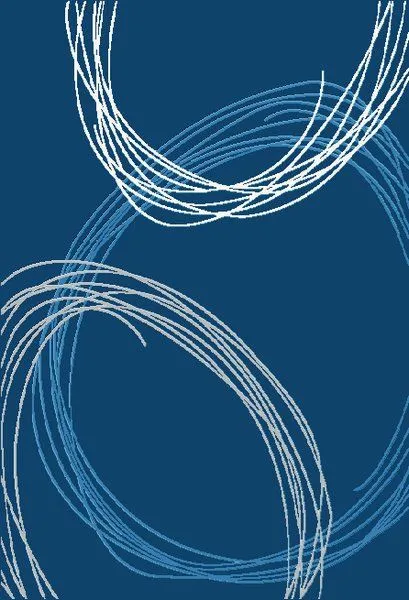 Ковер Casino 5440 8V30 dark blue