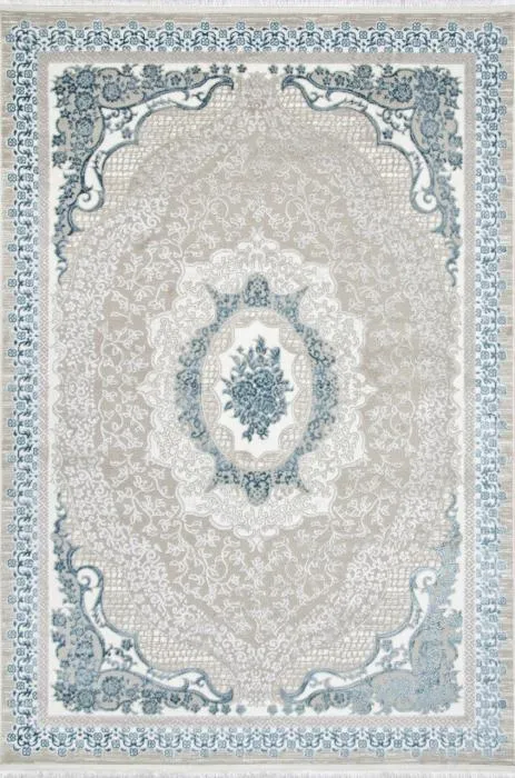 Ковер ALFANI Q010A BLUE FDY / CREAM SHRINK