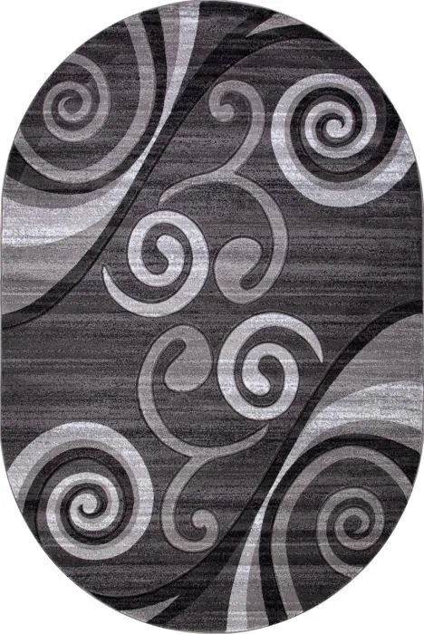 Ковер MEGA CARVING d263 GRAY