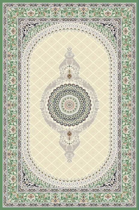 Ковер Amira 4836A D.Blue-L.Grey (зелёный)