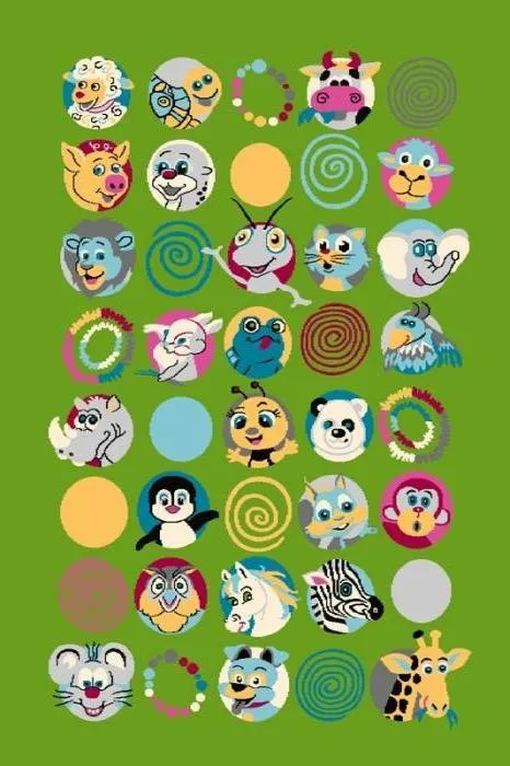 Ковер Funky Top Sus green