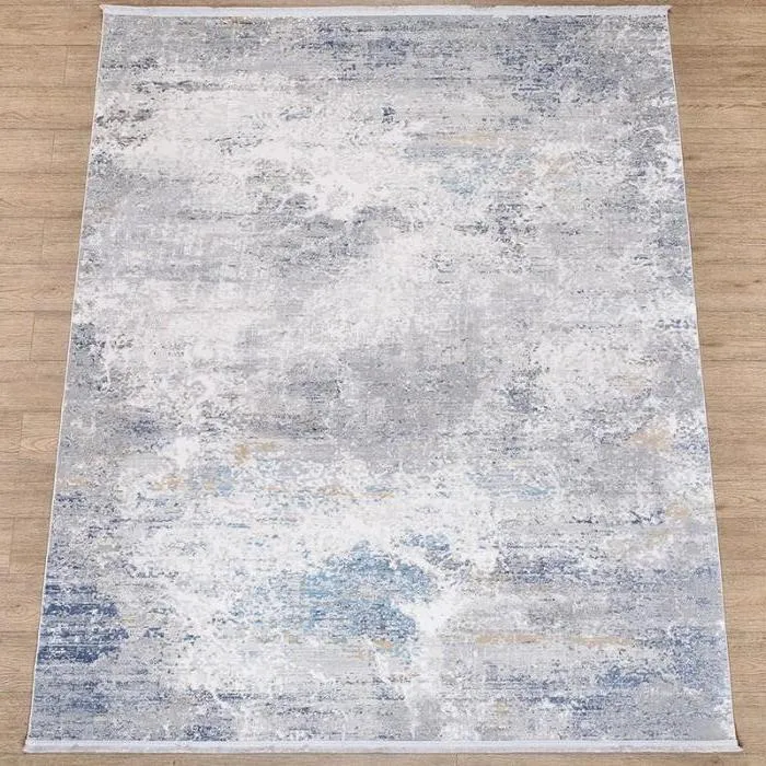 Ковер Lite B650B CREAM / D_BLUE