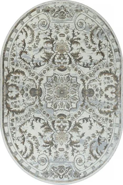 Ковер SAHARA 00765A GREY FDY / CREAM HB