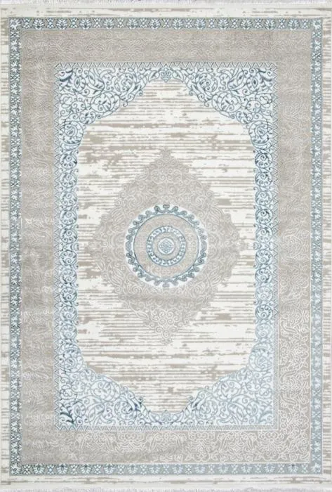 Ковер ALFANI Q012A BLUE FDY / CREAM SHRINK
