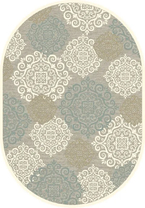 Ковер Genova Овал 38001 6555 90