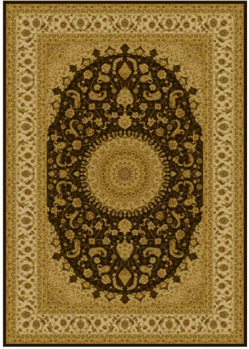 Ковер Comtesse 02M039 coffe gold