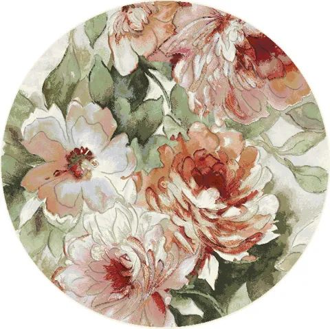 Ковер Argentum Круг 63421 7474