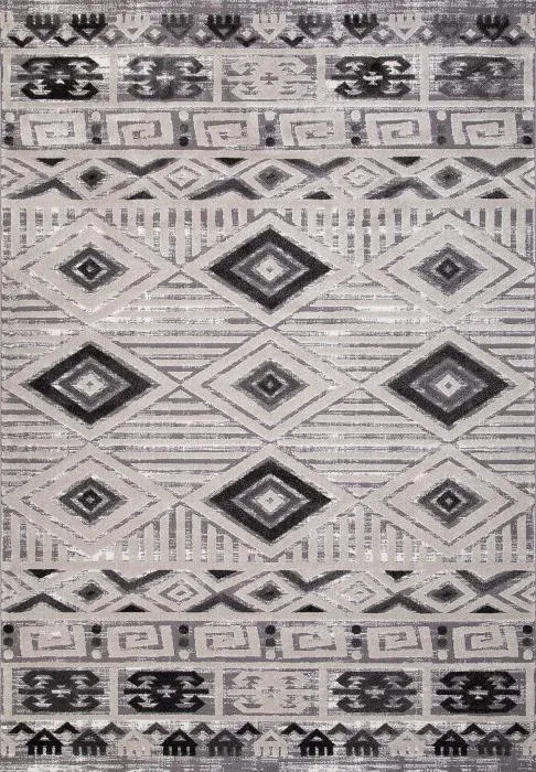 Ковер ECLIPSE QP002 WHITE / D.GRAY