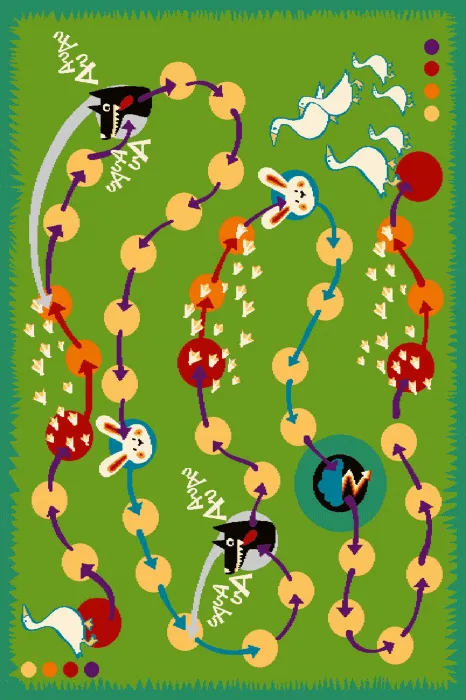 Ковер Funky Myk lime