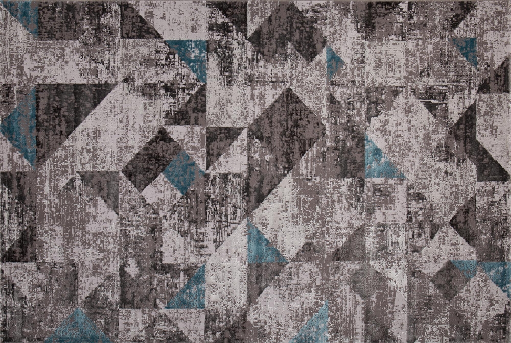 Ковер TEMPO 01459A C.POLY GREY / L.BLUE