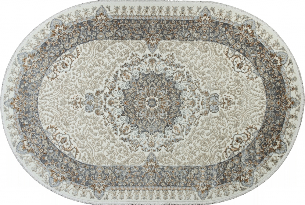 Ковер SAHARA 06066A GREY FDY / CREAM HB