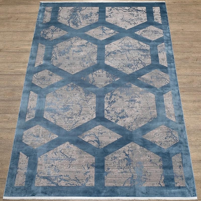 Ковер Olimpos M570O C_DGREY / DBLUE