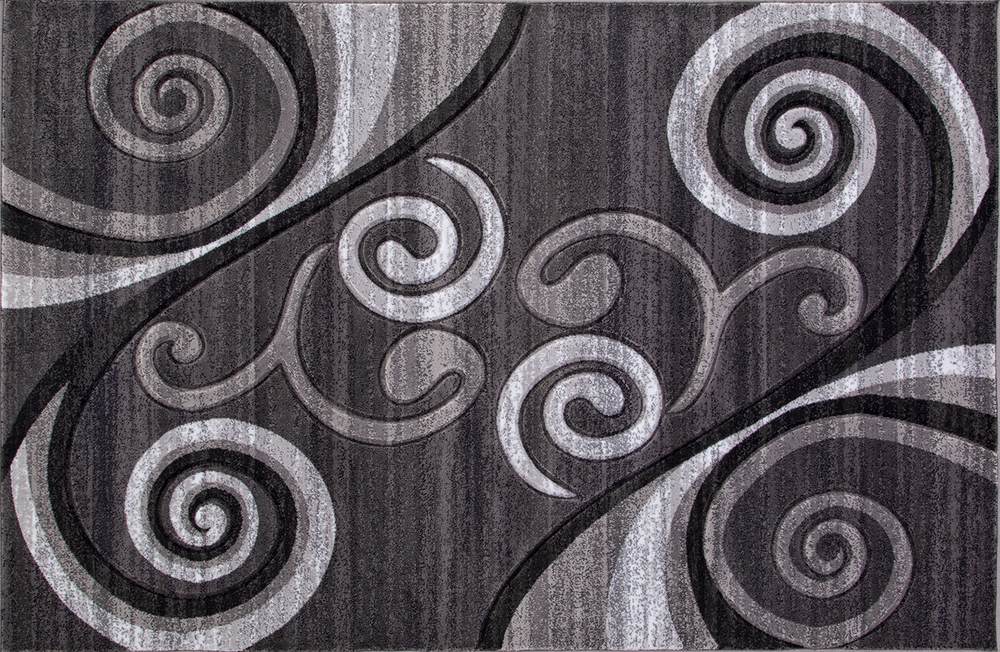 Ковер MEGA CARVING d263 GRAY