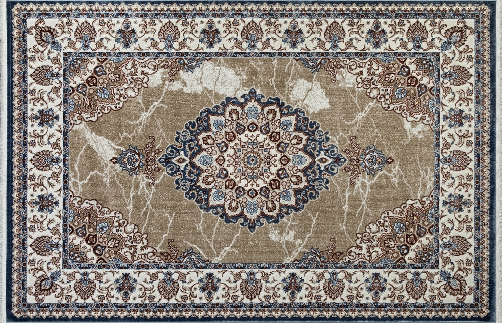 Ковер ASADU 00633A D.BLUE FDY / BEIGE FDY