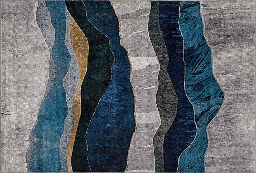 Ковер LONDON D826 GRAY-BLUE