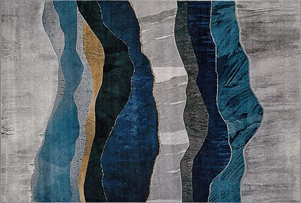 Ковер LONDON D826 GRAY-BLUE