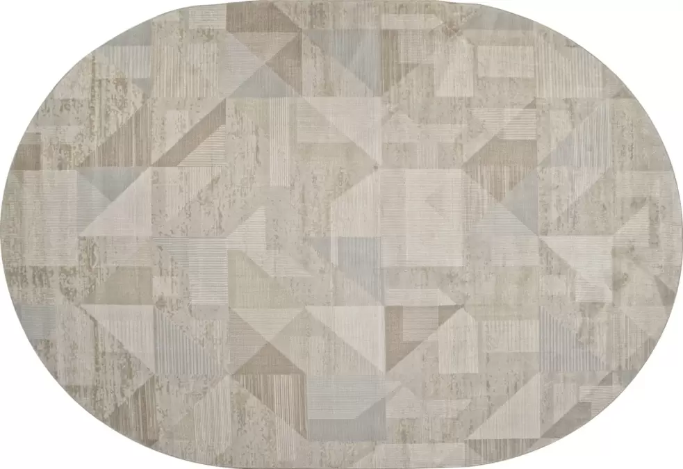 Ковер AFINA F416AD BEIGE / L.BROWN